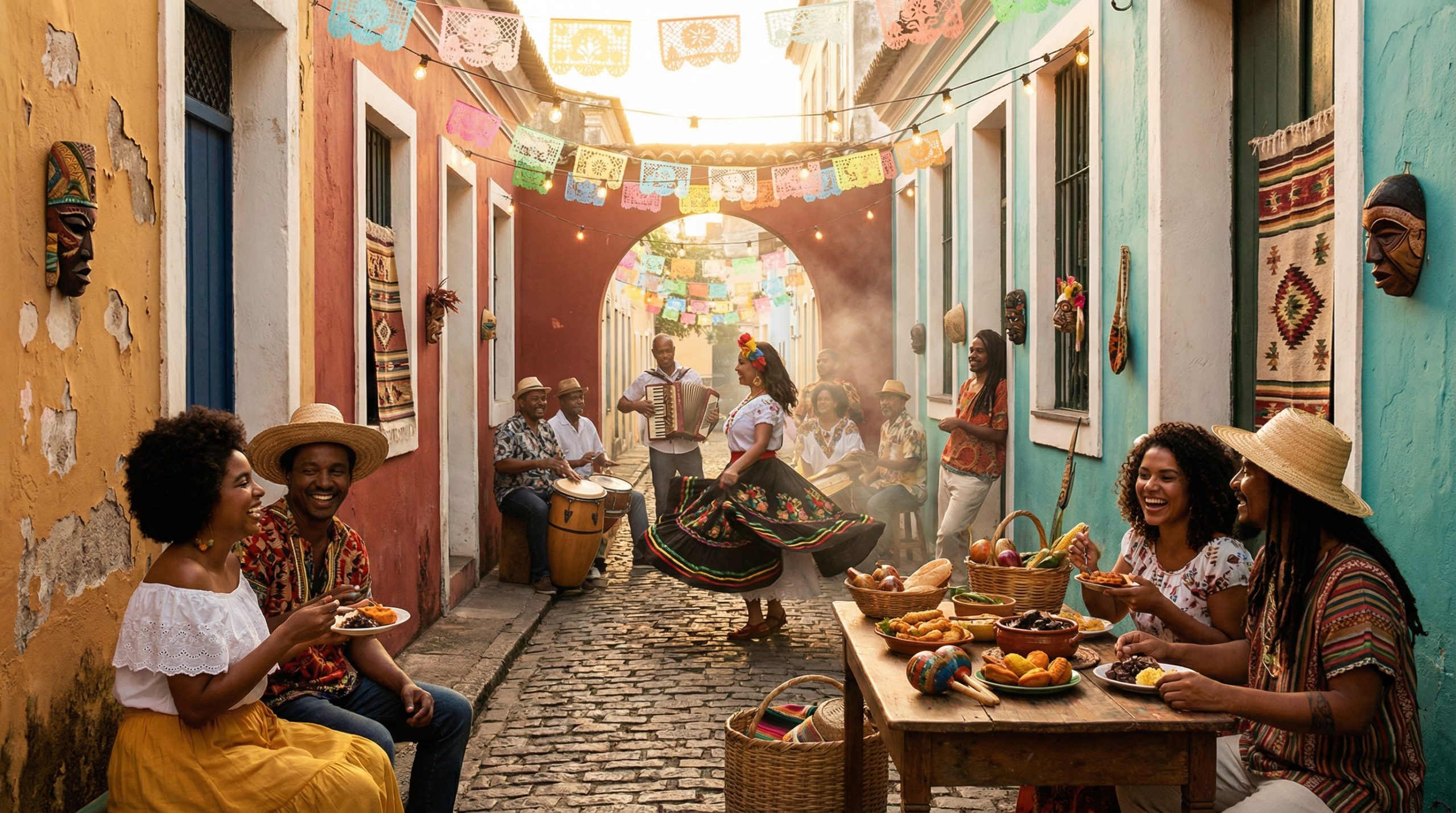 Becos sem saída escondem o ouro das Festas e Tradições
