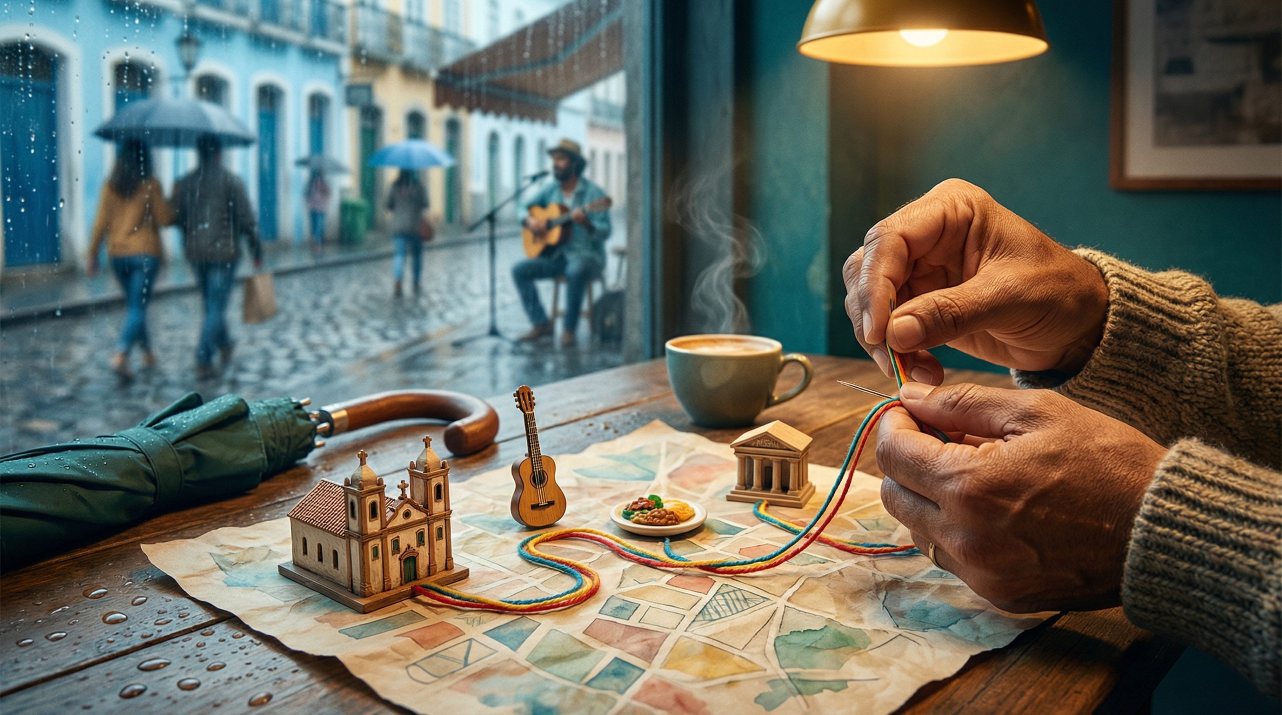 Tempo feio não cancela Roteiros Culturais