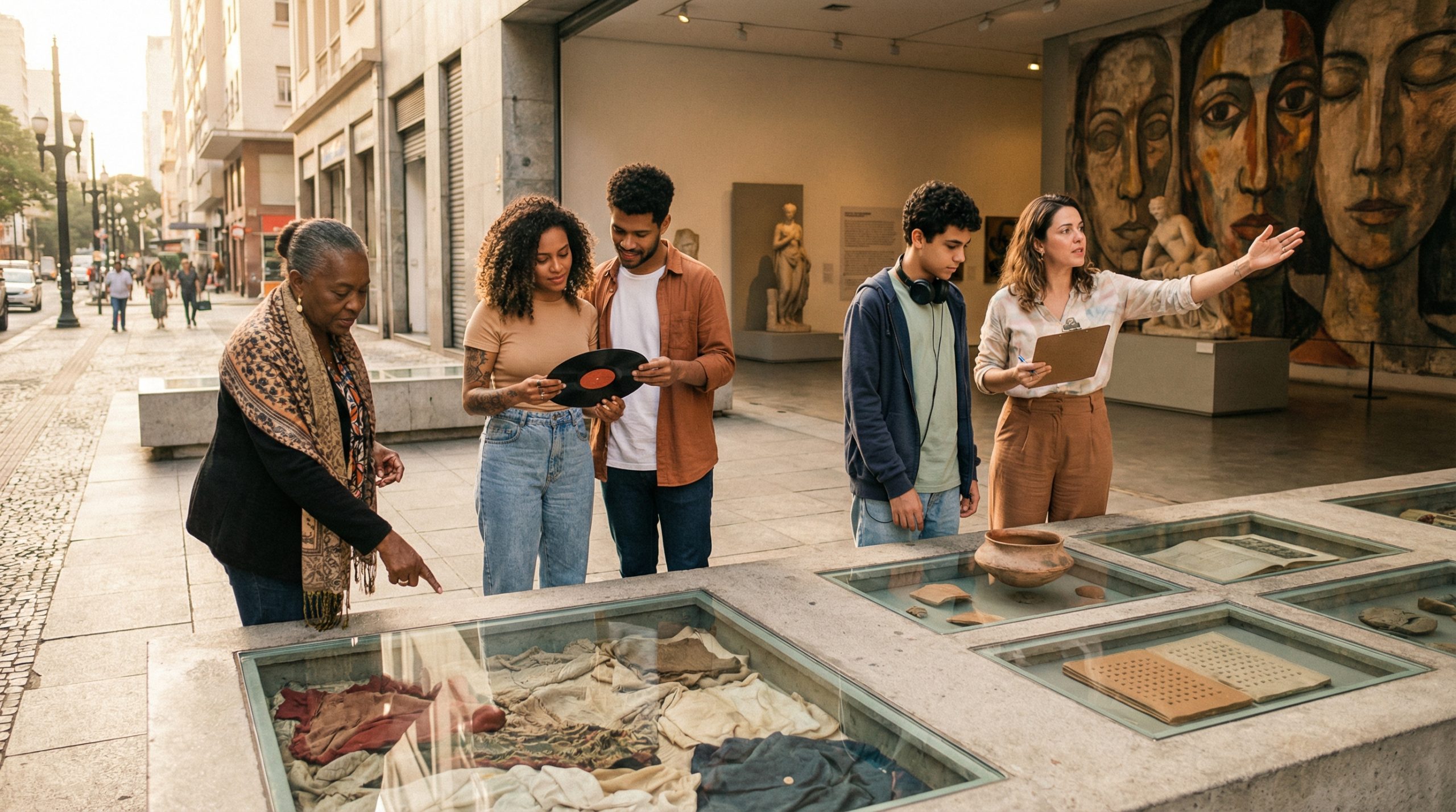 Acervos urbanos (livres) ativam Museus e Memória