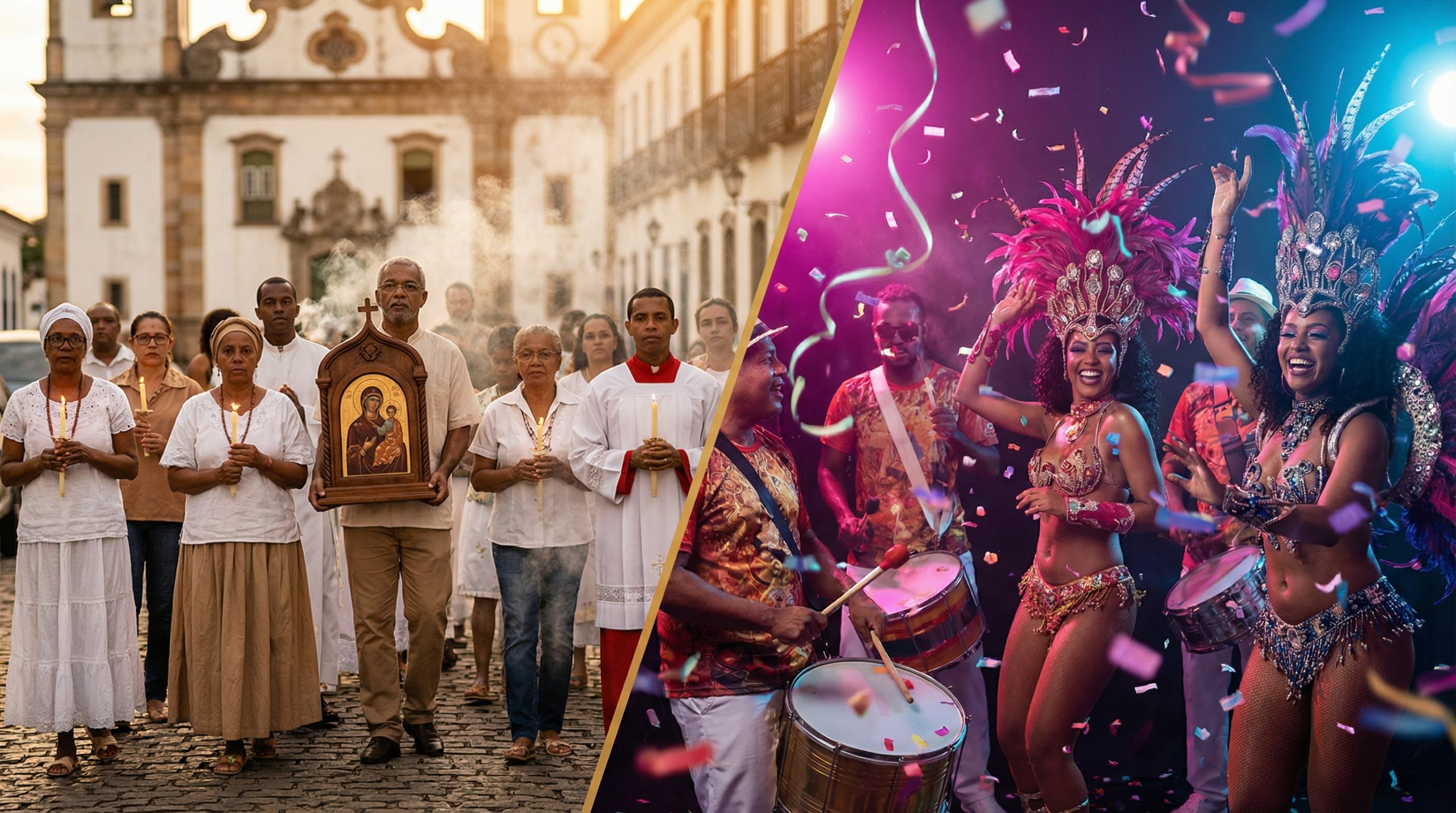 Fé ou Folia dominam as Festas e Tradições?