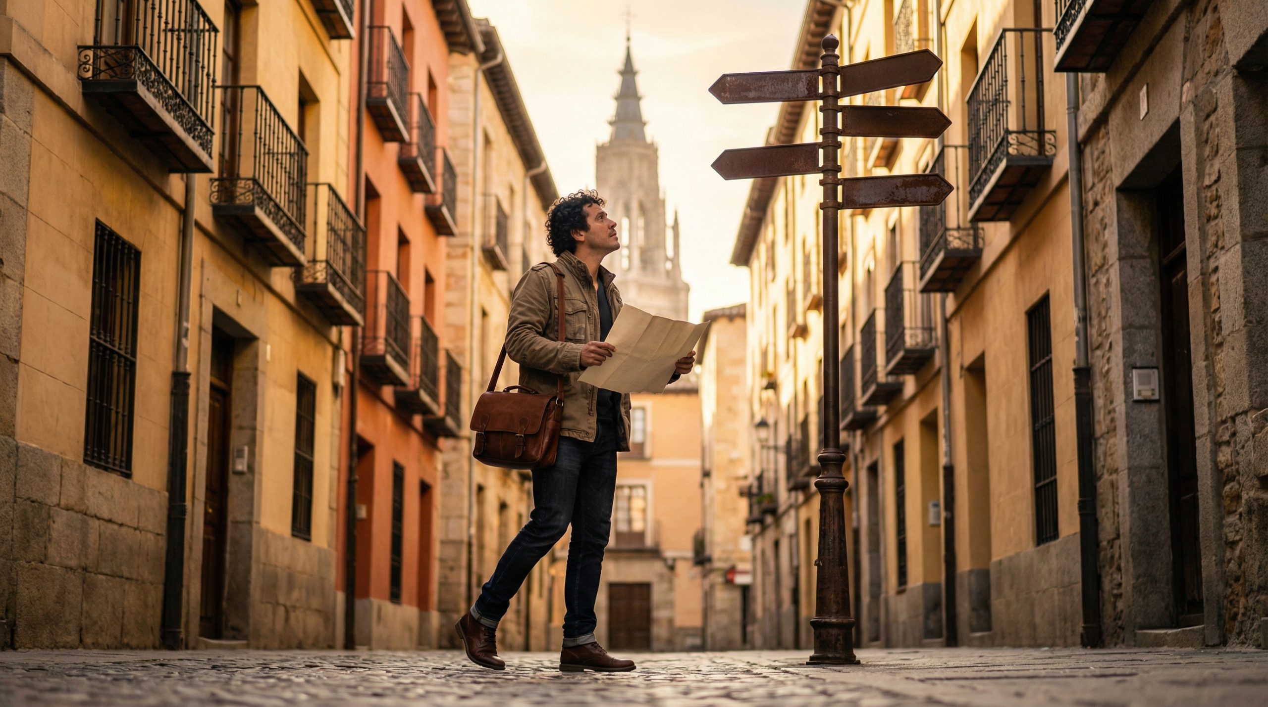 Ignore o GPS — Siga as placas dos Centros Históricos