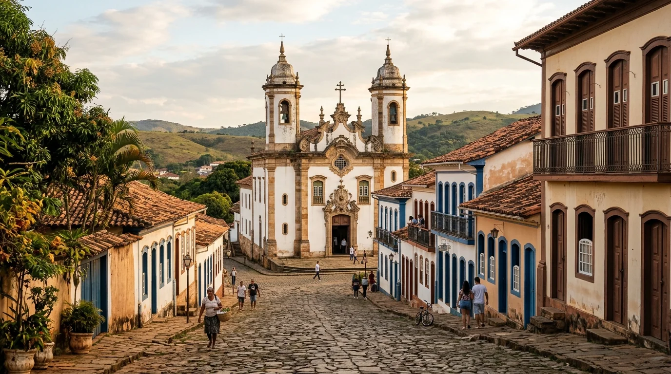 Arquitetura colonial barroca Goias Velho patrimonio UNESCO