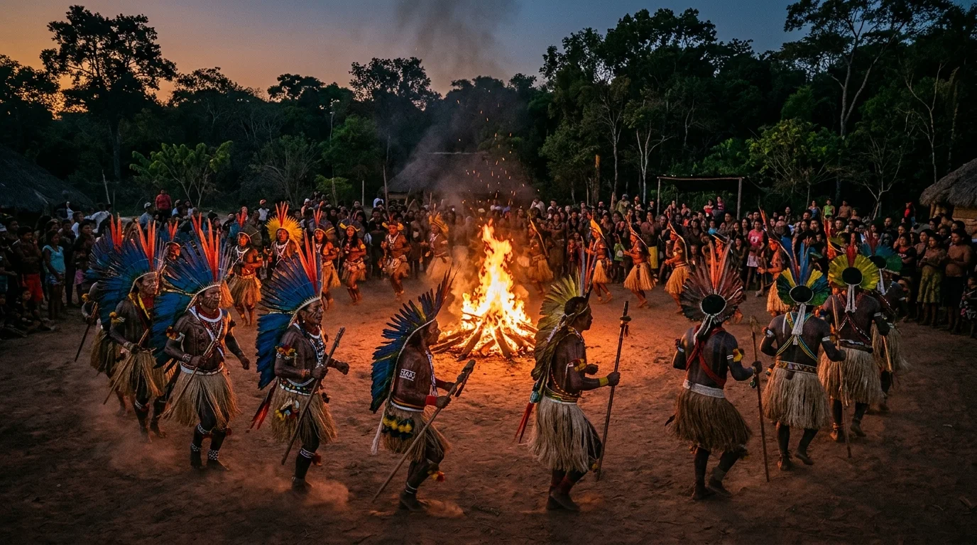 Festas e Tradições Indígenas que Ainda Pulsam no Brasil Central