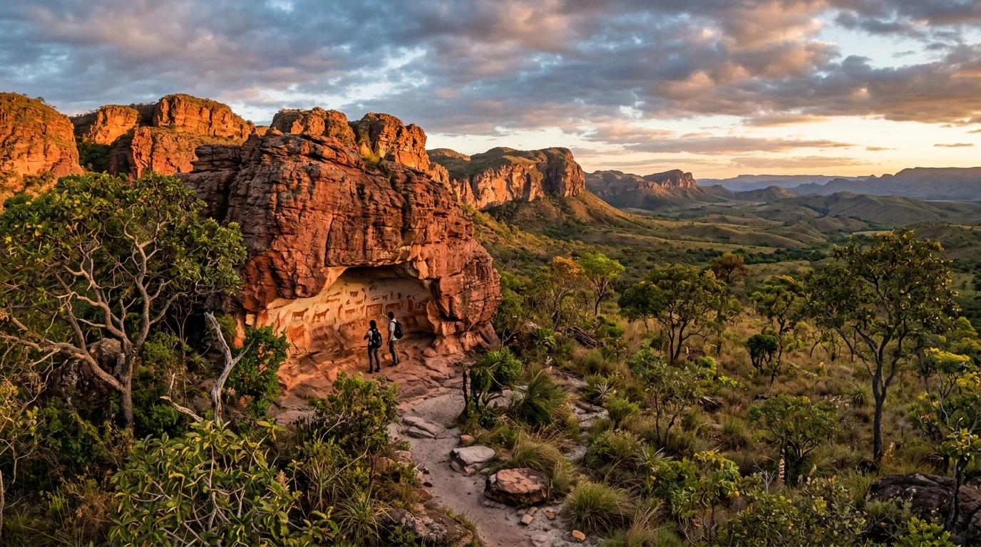 Chapada dos Veadeiros Cerrado patrimonio UNESCO formacoes rochosas